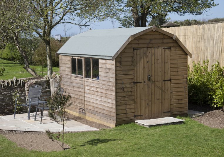 shed with roof