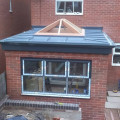 extension with a custom roof