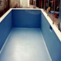 blue swimming pool