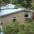 fibreglass roof on a house